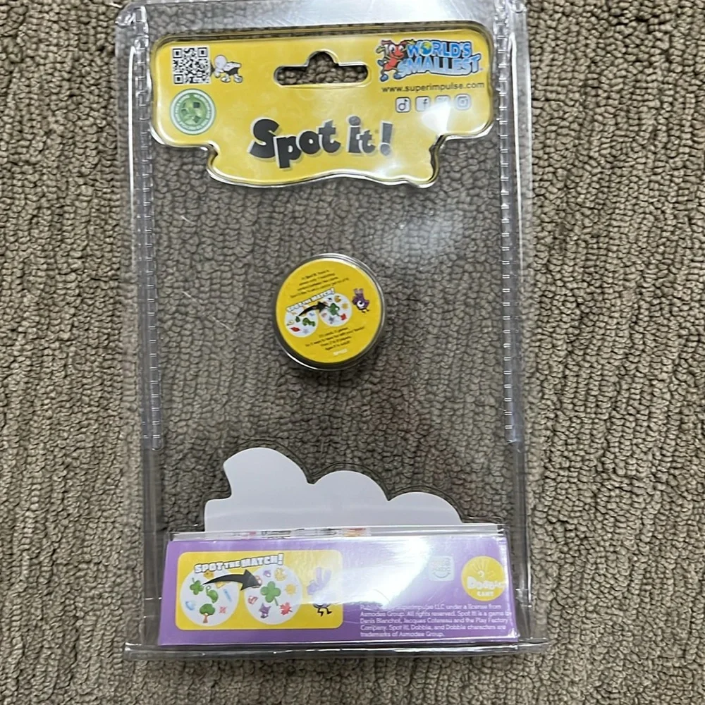 Worlds Smallest Spot It Game Brand New